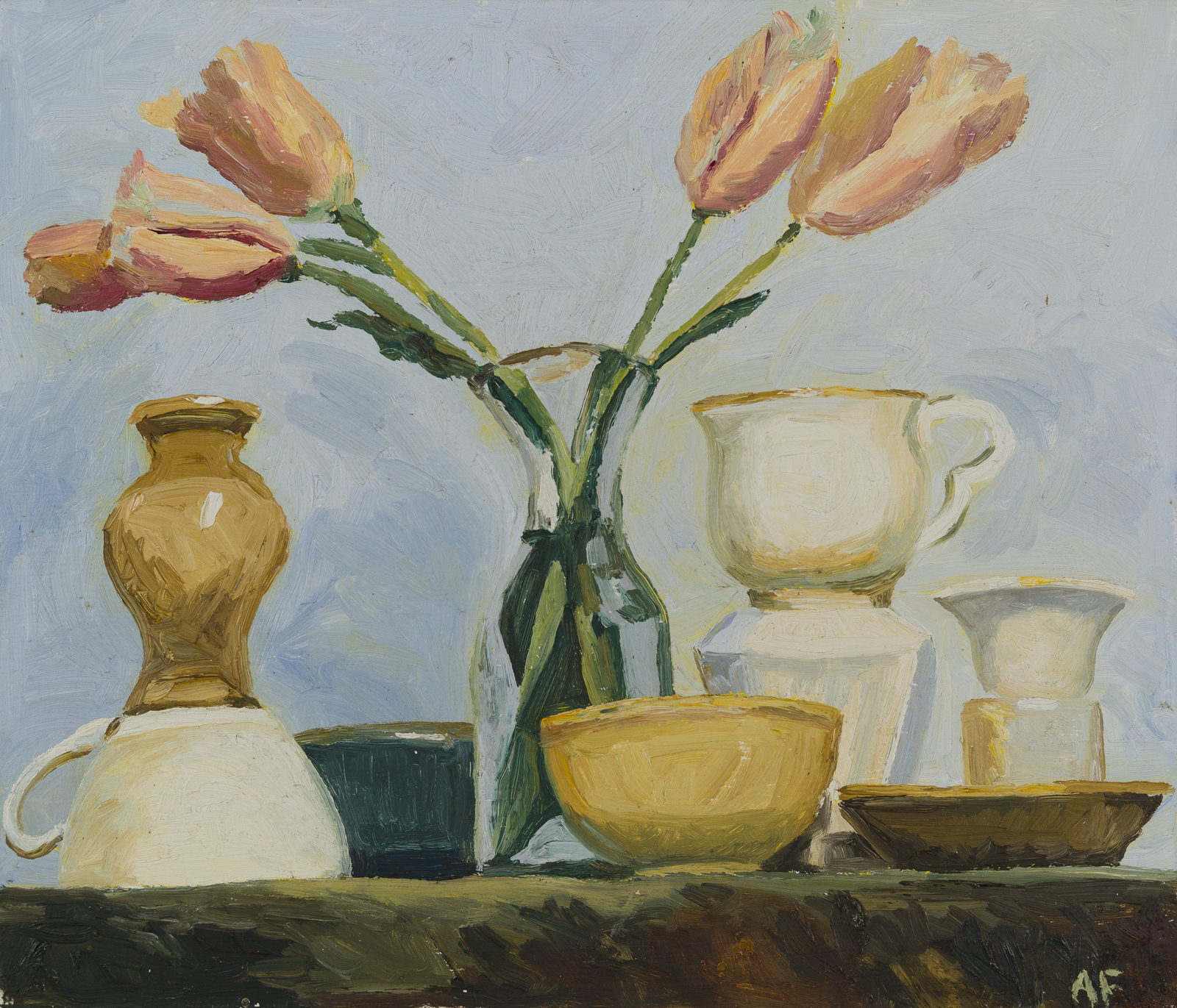 Flowers and Vase