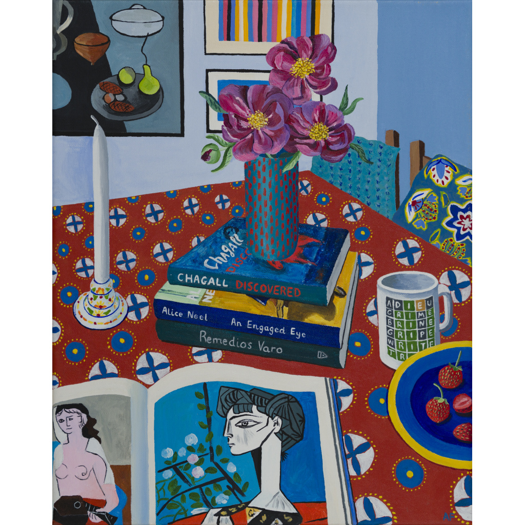 Anemones and Books