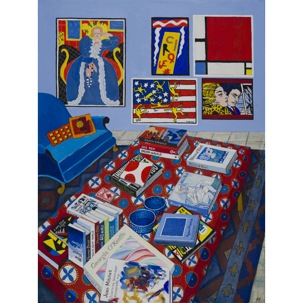 Books on Table