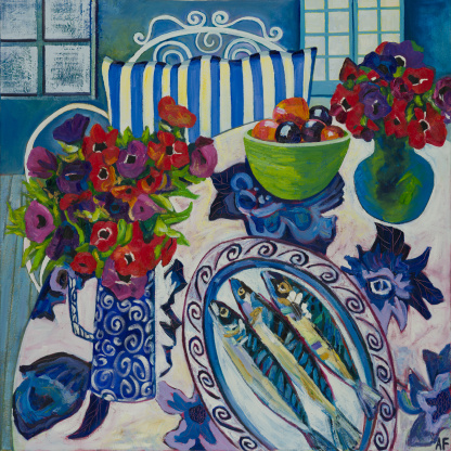 Mackerel and Anemones